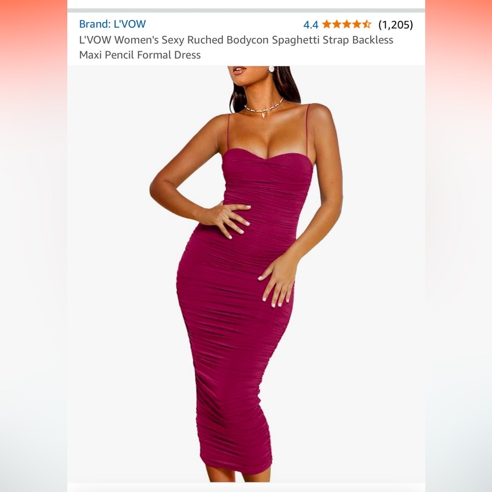 Ruched Bodycon Spaghetti Strap Dress